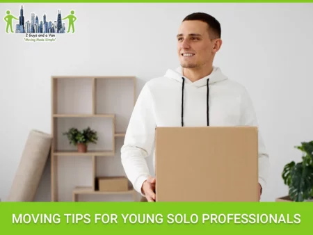 moving tips that could help you as a young solo professional moving to Chicago