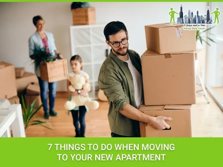 things you need to do when moving to a new apartment